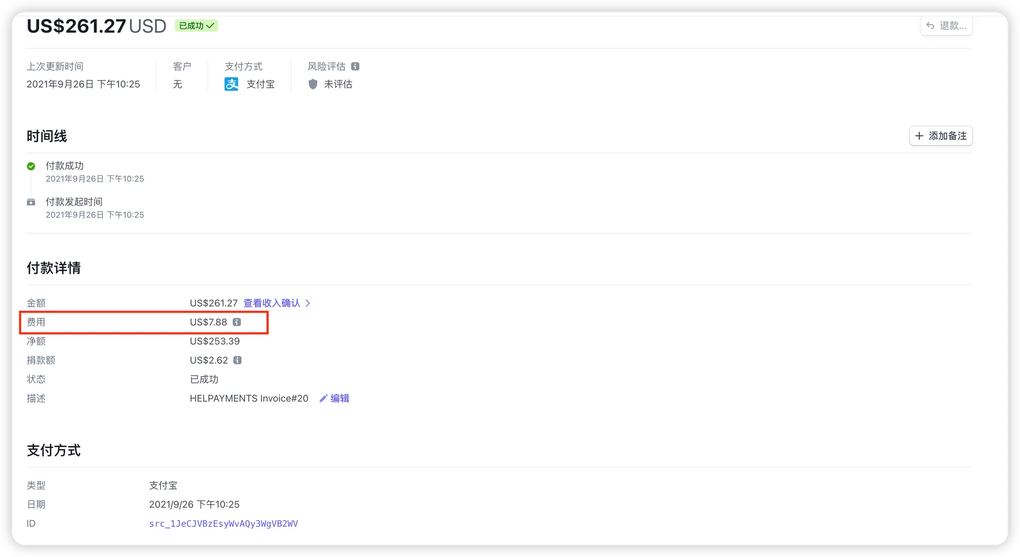 Stripe交易手续费折扣额度